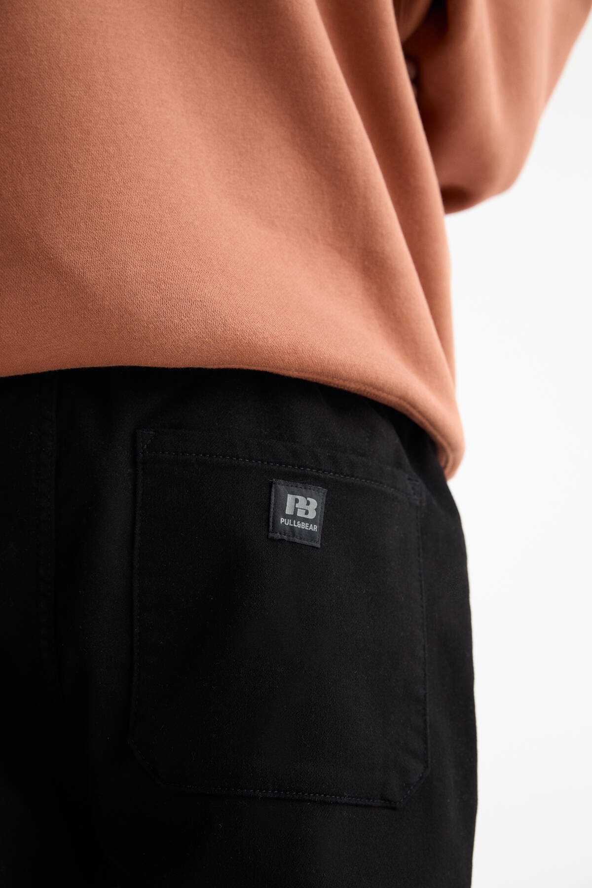 شلوار دودی بافتنی نرم