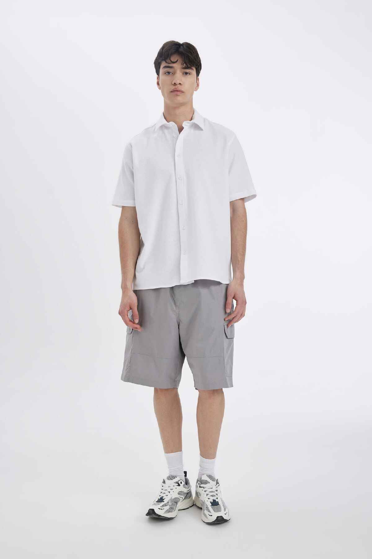 شورت برمودا ریلکس فیت چتر نجات B5677ax24sm