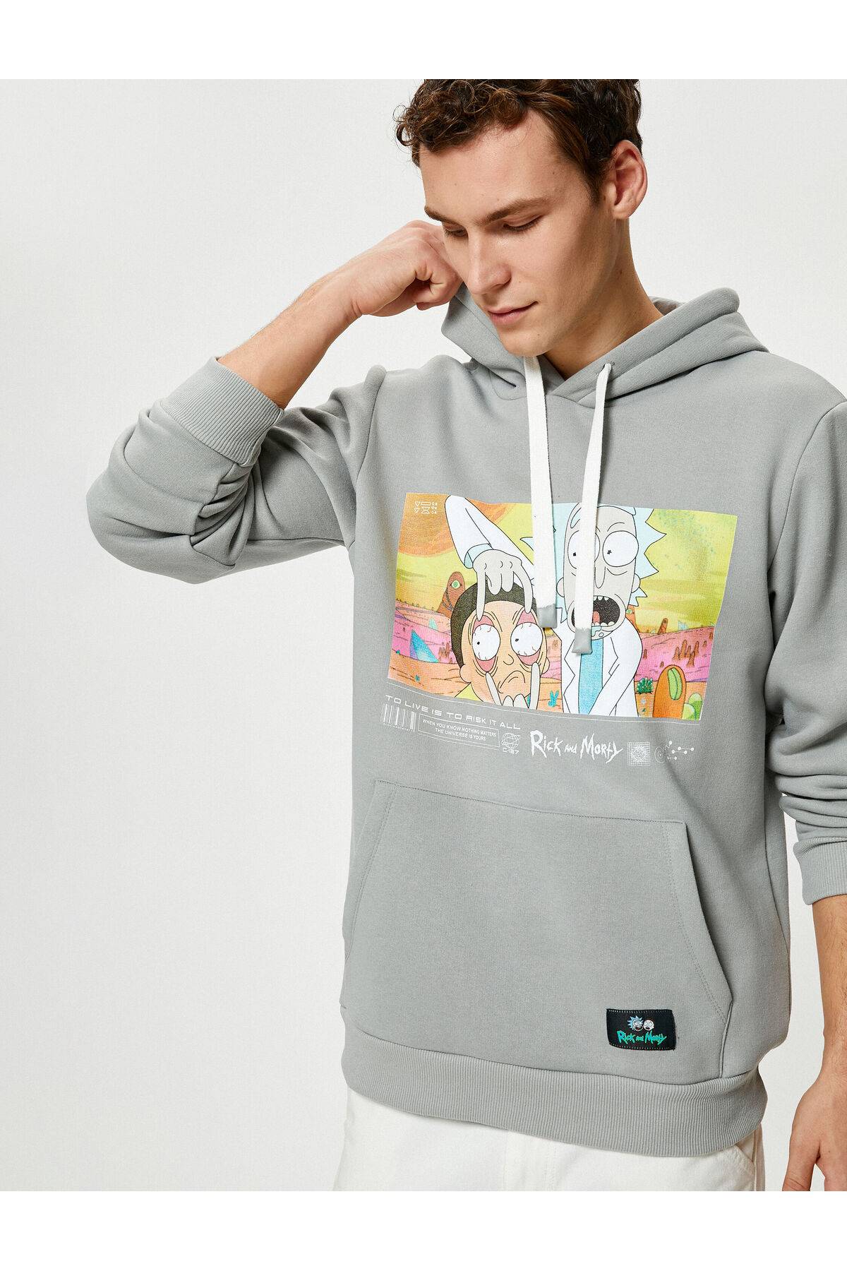 ریک و مورتی هودی کانگورو جیبی مجوز چاپ شده است