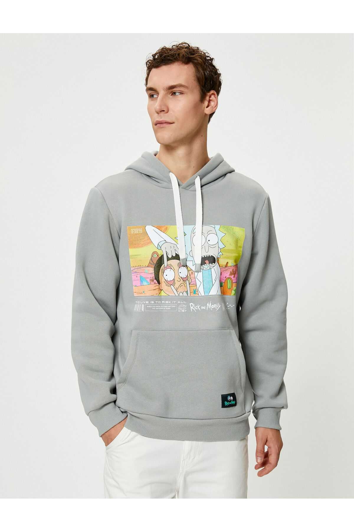 ریک و مورتی هودی کانگورو جیبی مجوز چاپ شده است