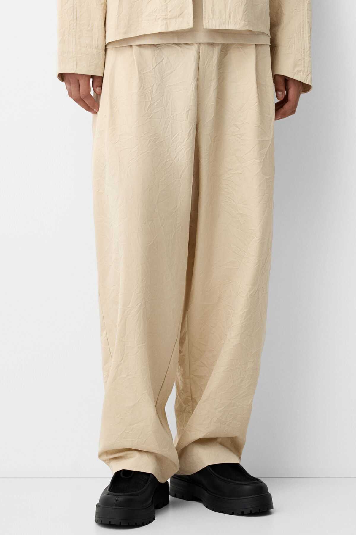 شلوار چروک فوق العاده گشاد