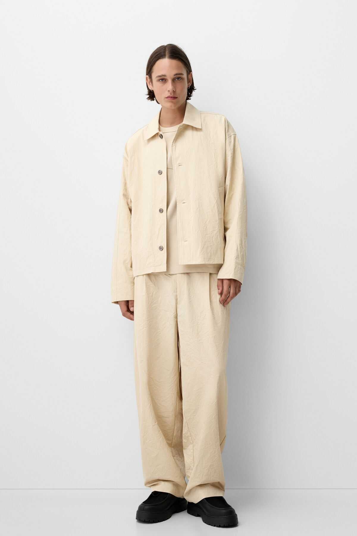 شلوار چروک فوق العاده گشاد