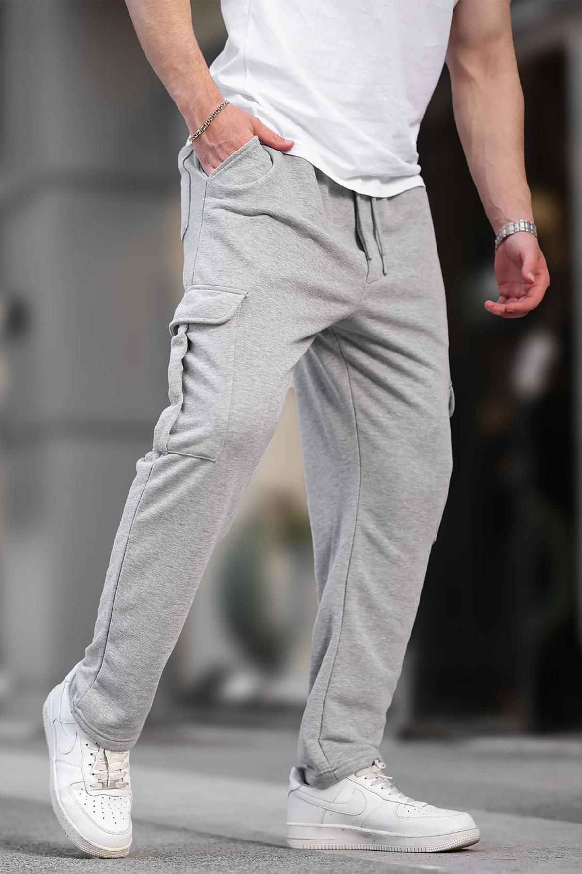 شلوار ورزشی مشکی با جیب باری قابل تنظیم مشکی