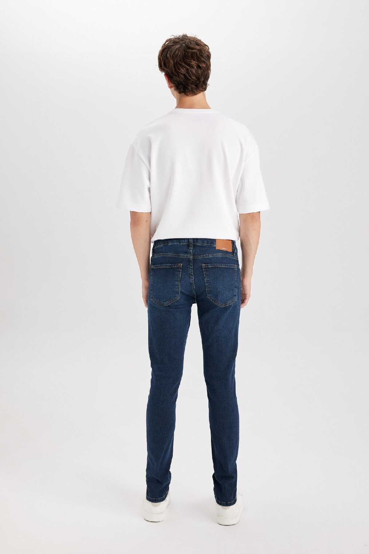 کارلو اسکینی فیت فوق العاده باریک تناسب معمولی شلوار جین کمر بسیار باریک B2068ax24au