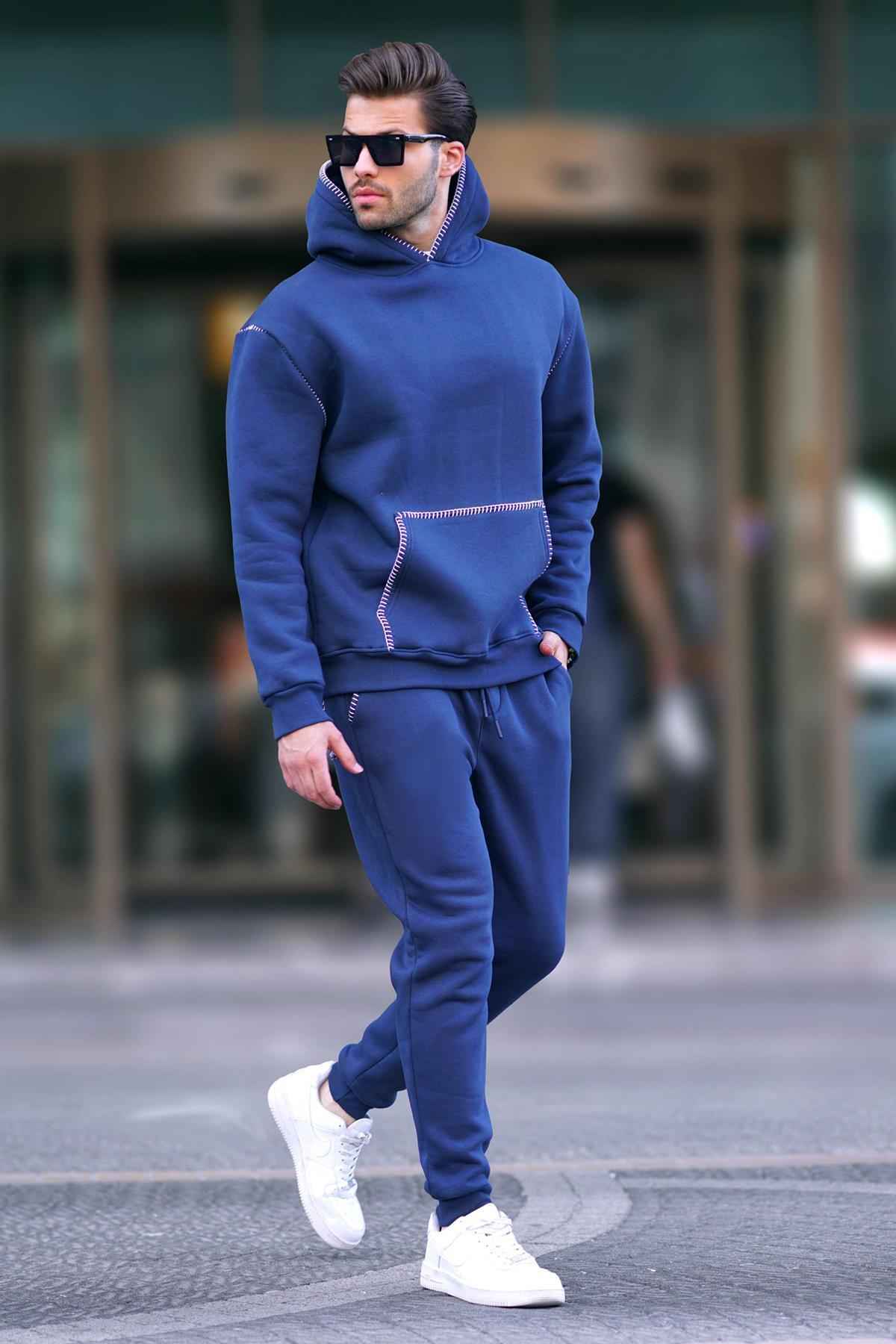 مجموعه لباس های لاستیکی Trotter Men's Navy Blue