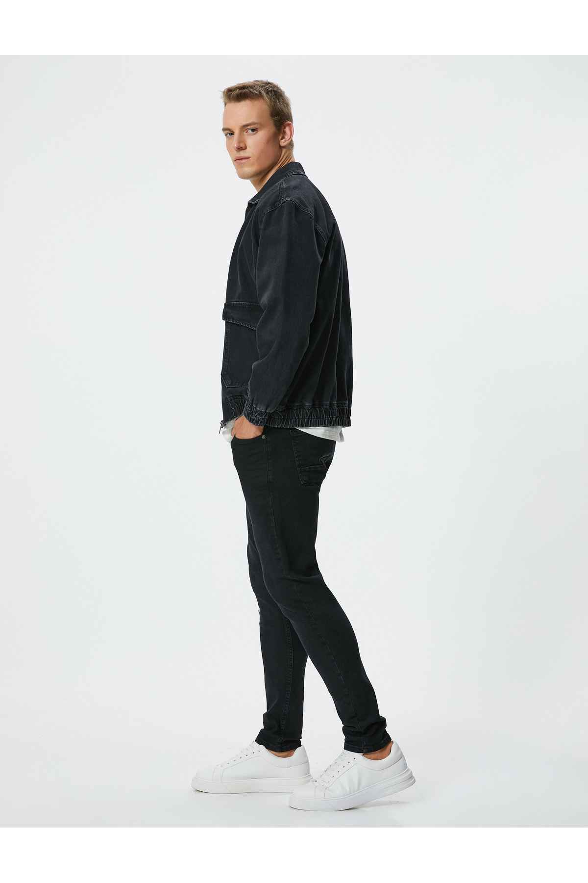 شلوار جین Skinny Fit - Michael Jean