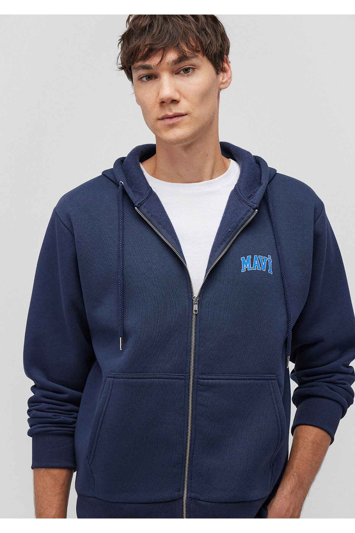 سویشرت سبز کلاهدار با لوگو -71874