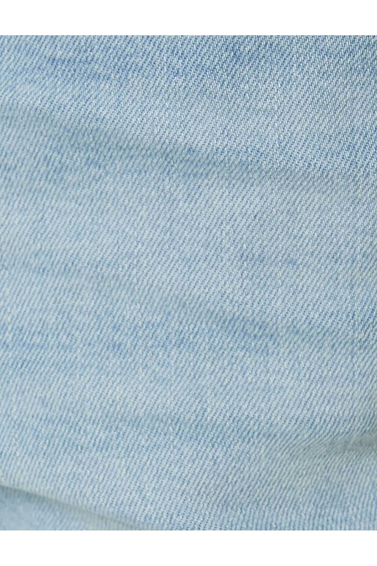 شلوار جین باریک دکمه دار استاندارد - براد جین