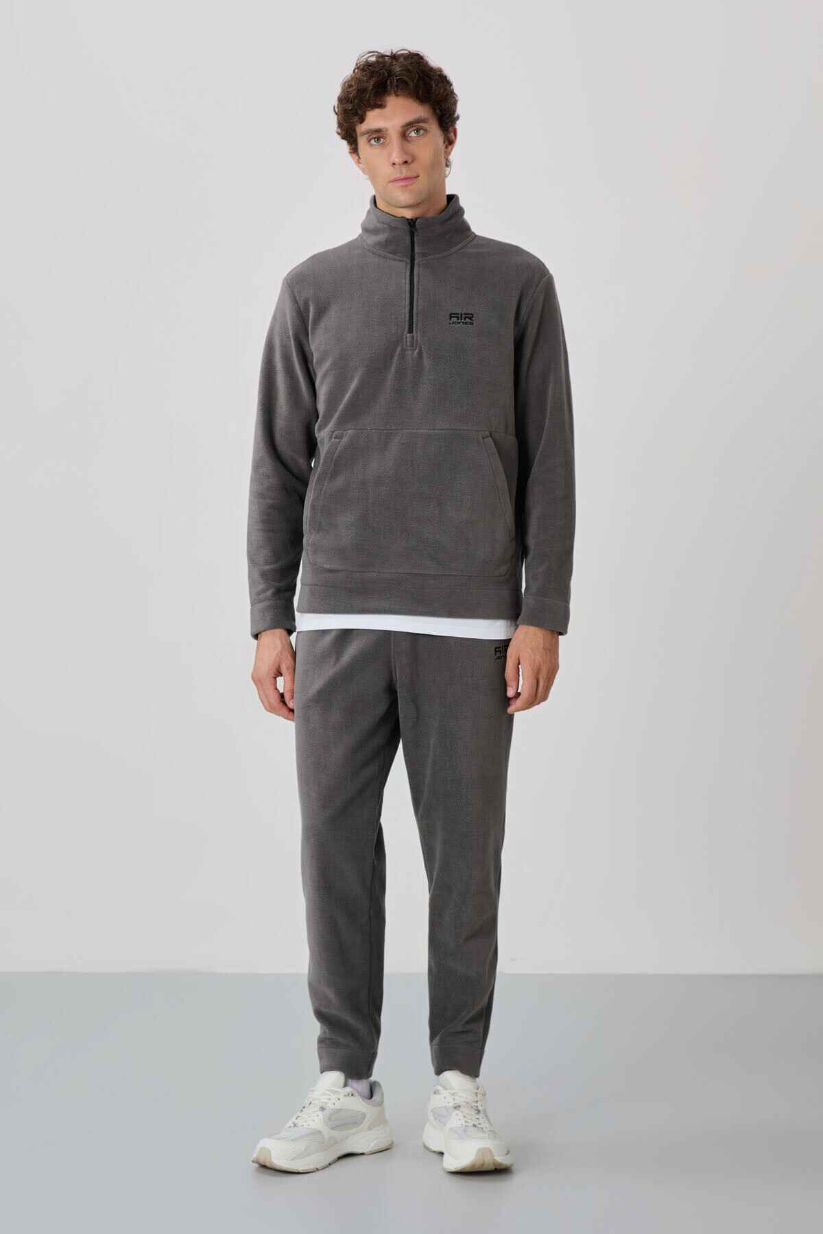 لباس ورزشی مردانه Carol Black Fleece - 85226