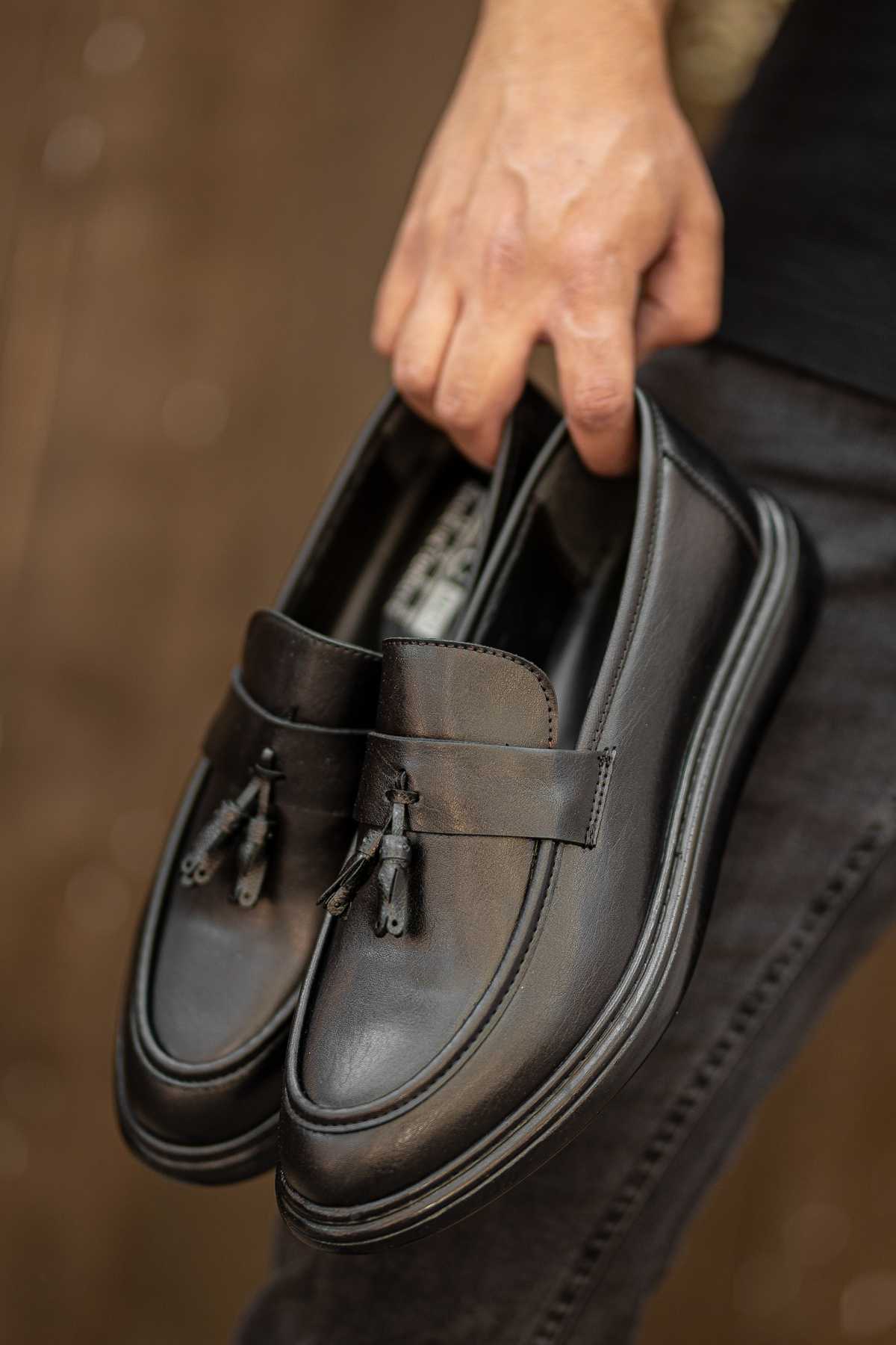 کفش گارانتی کلاسیک مردانه ارتوپدی روزانه D0230