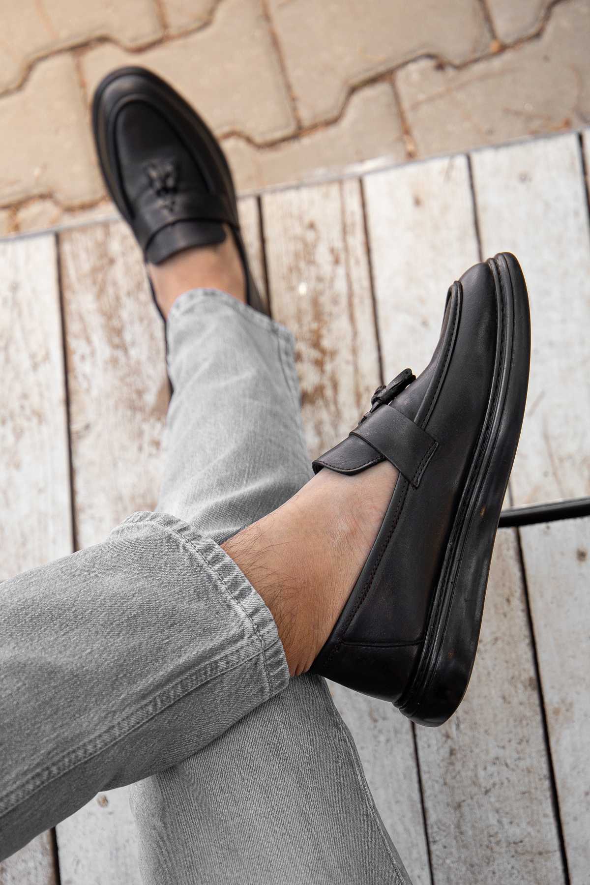 کفش گارانتی کلاسیک مردانه ارتوپدی روزانه D0230