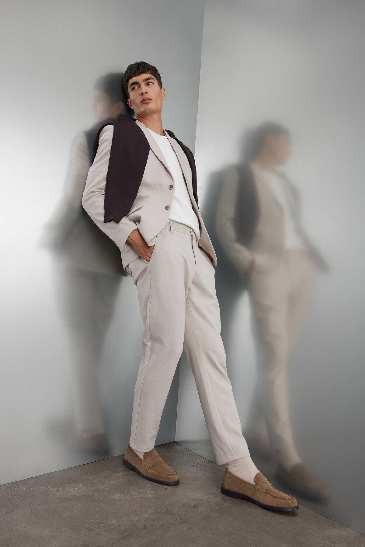 شلوار جیب پایه جیب مسطح PAça D3695AX24AUU