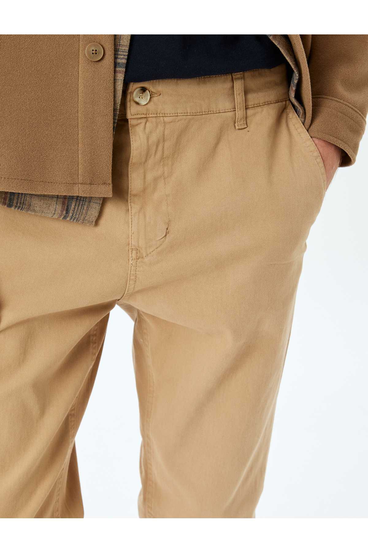 شلوار گاباردین نخی باریک