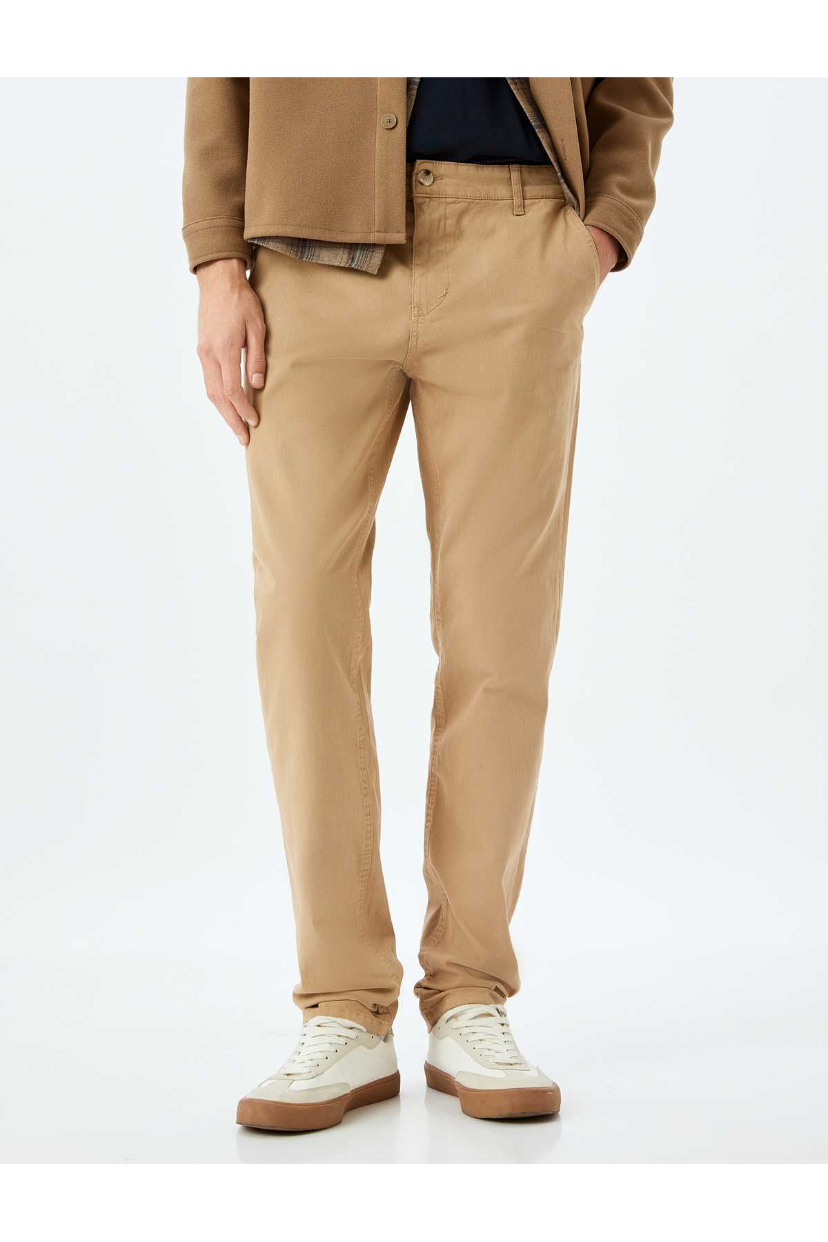 شلوار گاباردین نخی باریک