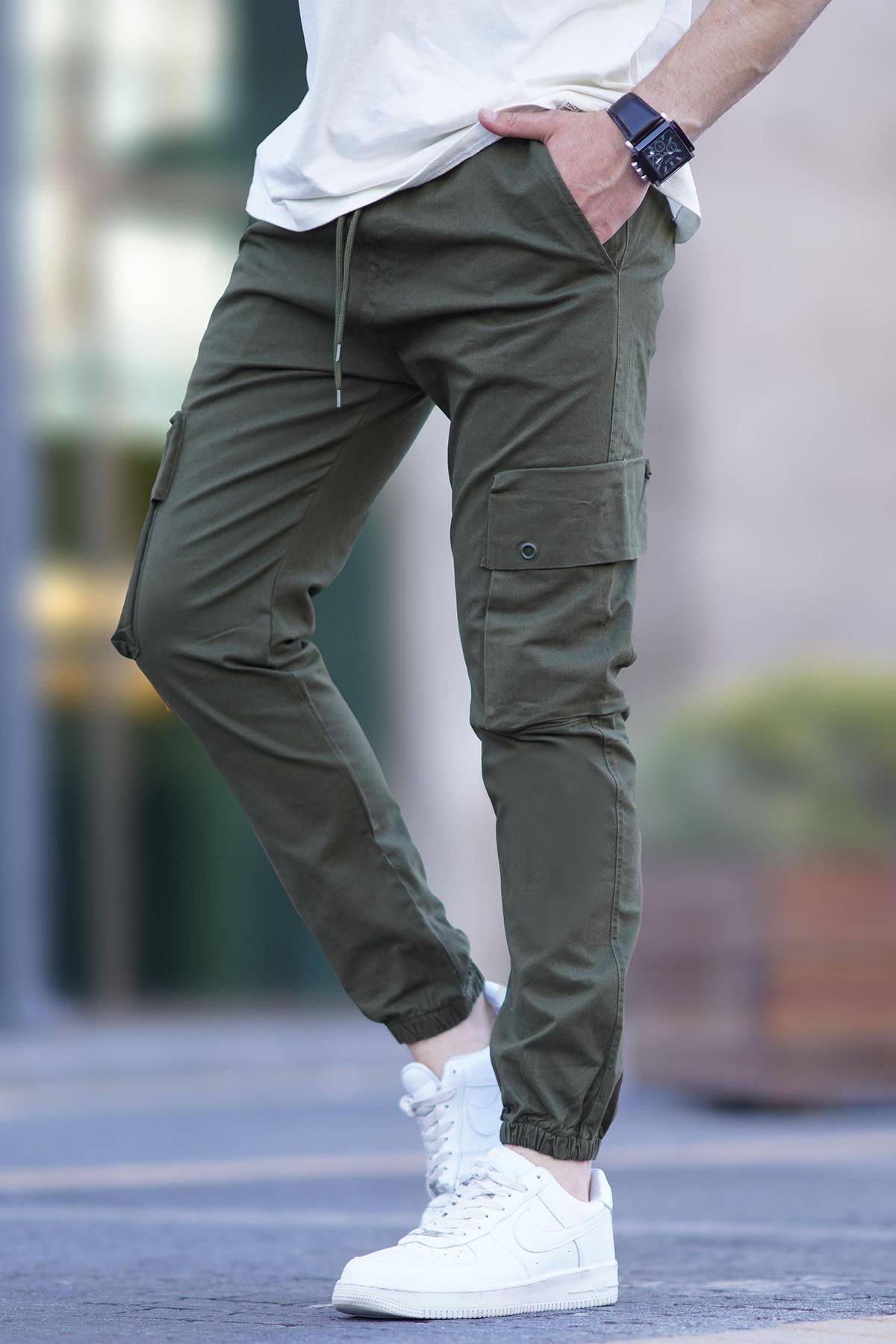 شلوار Khaki Bargo Cep Jogger 5647