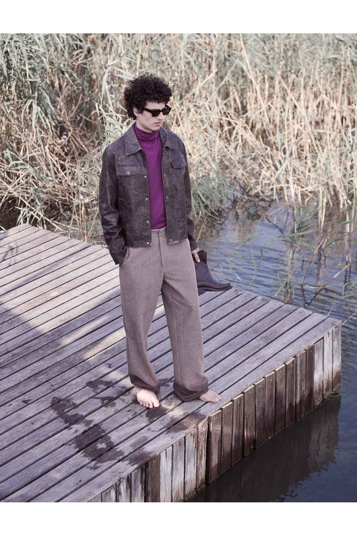 ژاکت زینتی فارغ التحصیل آستین بلند ویسکوز مخلوط