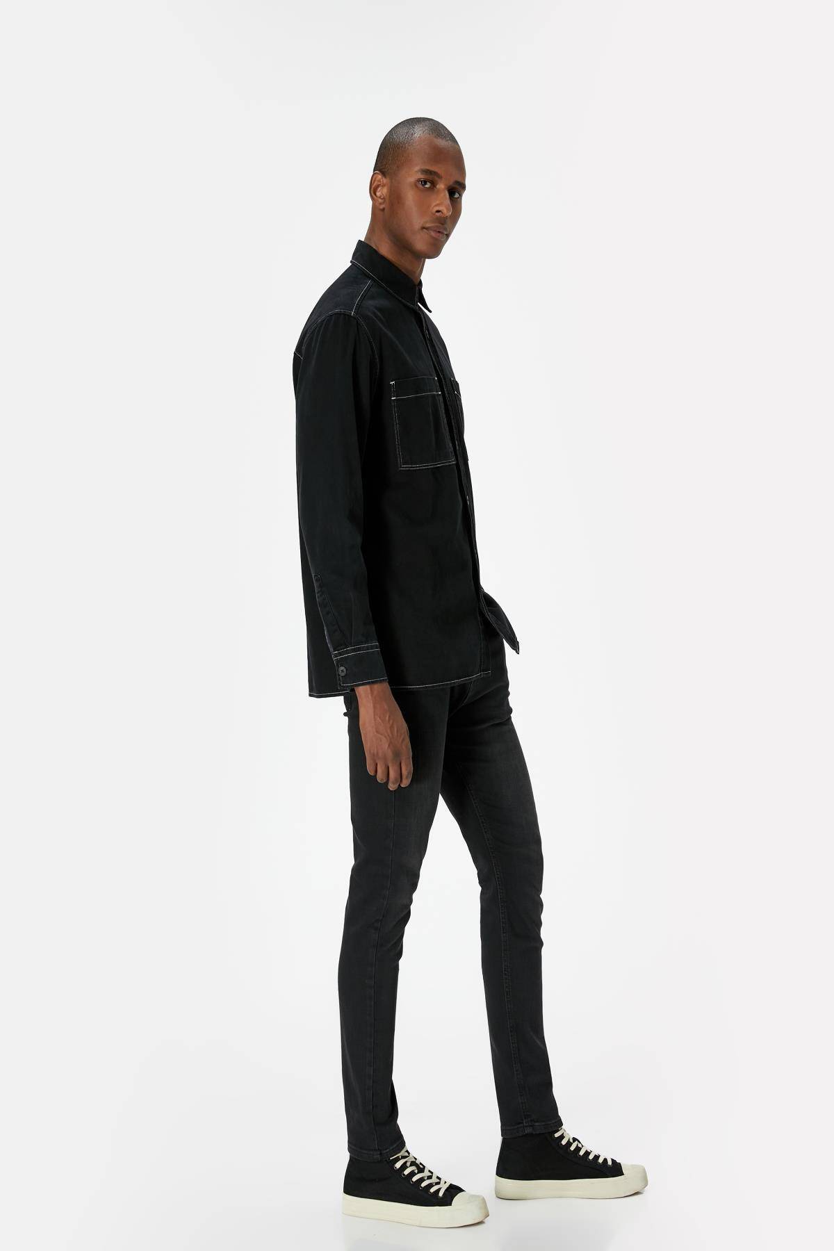 شلوار جین Skinny Fit - Michael Jean