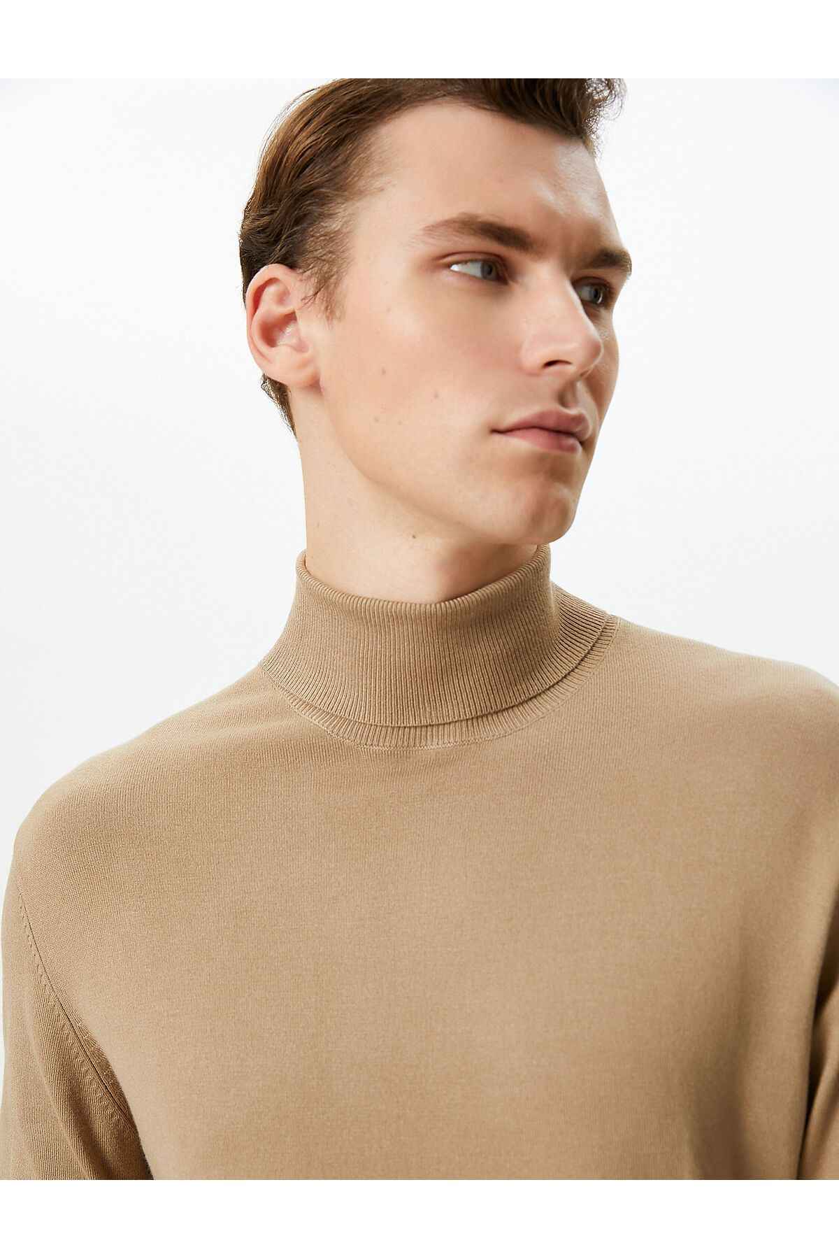 ژاکت بافتنی ساده آستین بلند ترکیبی ویسکوز