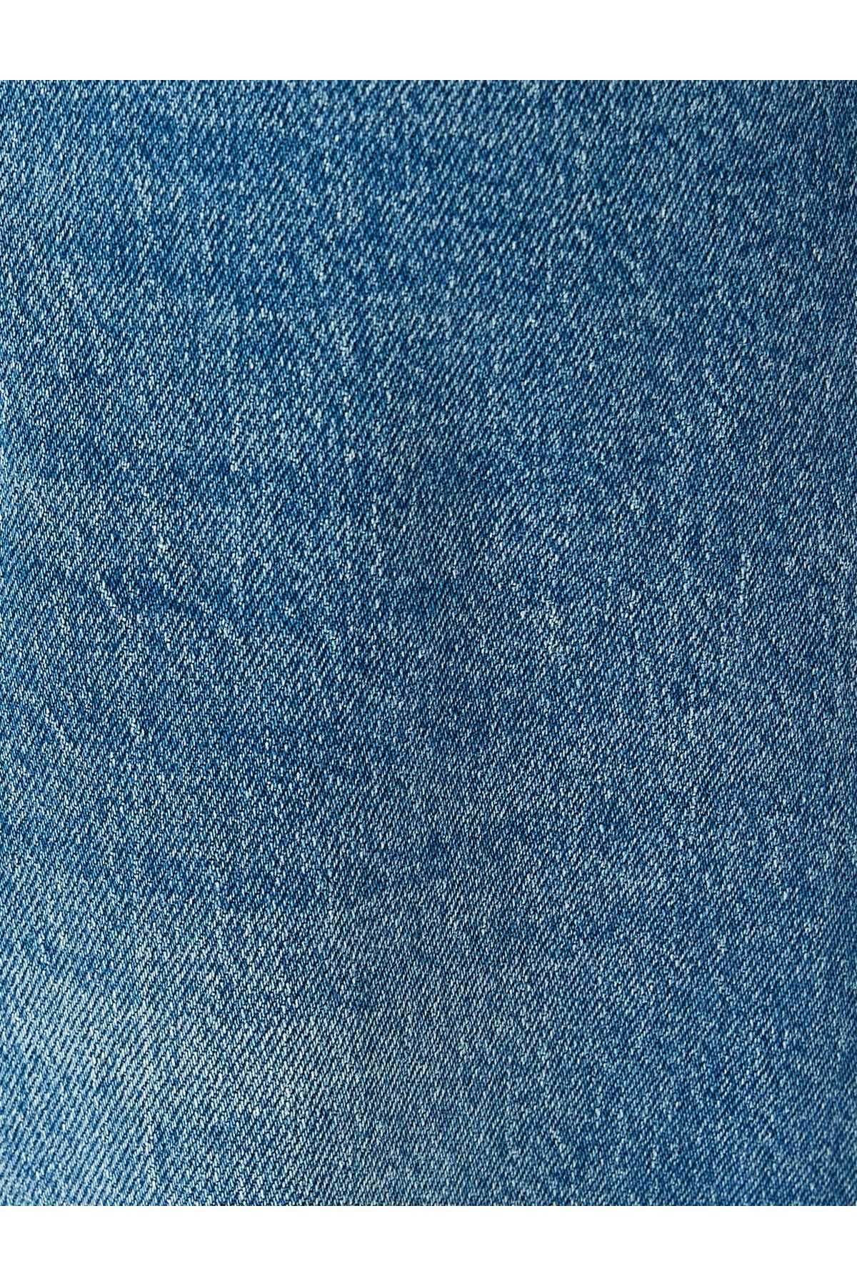 شلوار جین مستقیم پنبه پنبه