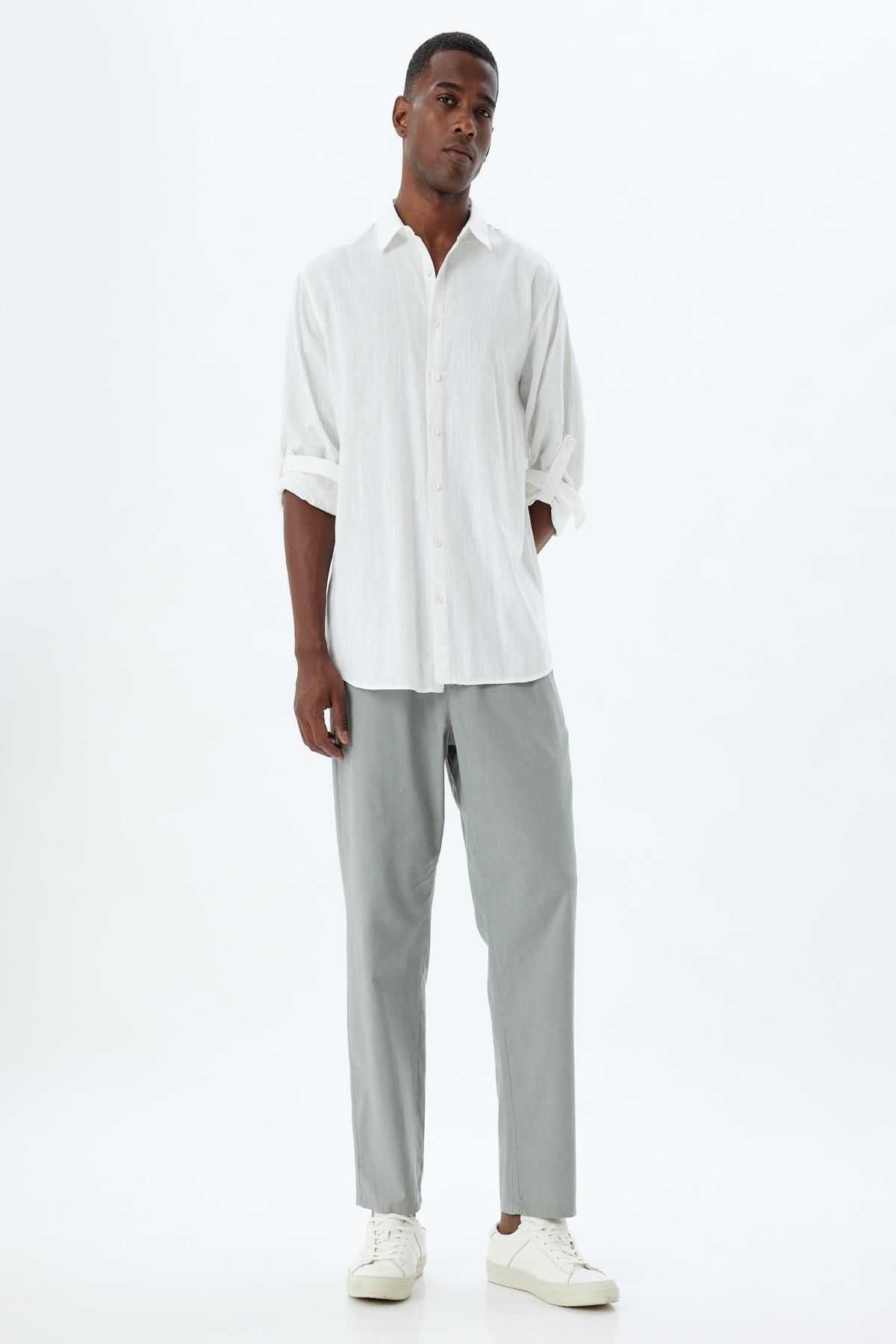 شلوار جین مرد خاکی