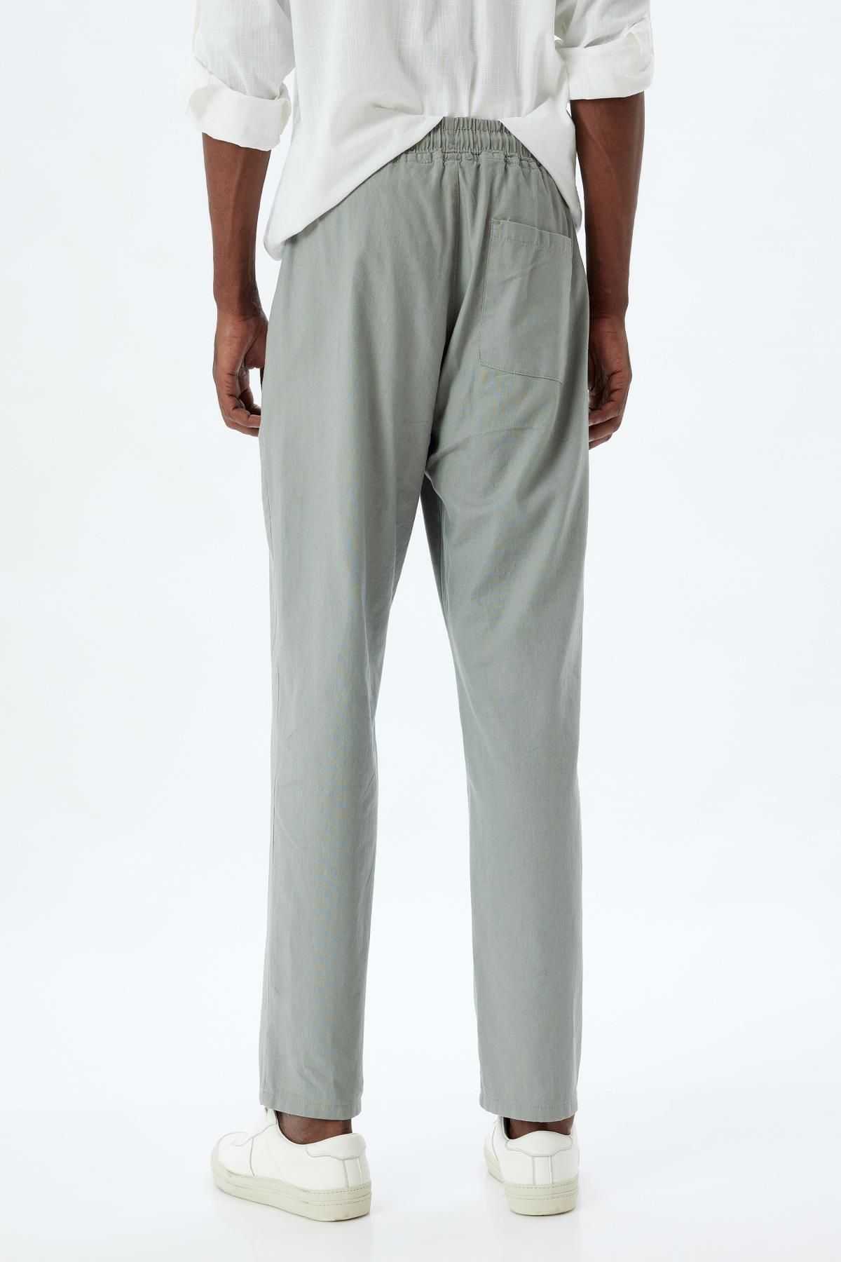 شلوار جین مرد خاکی