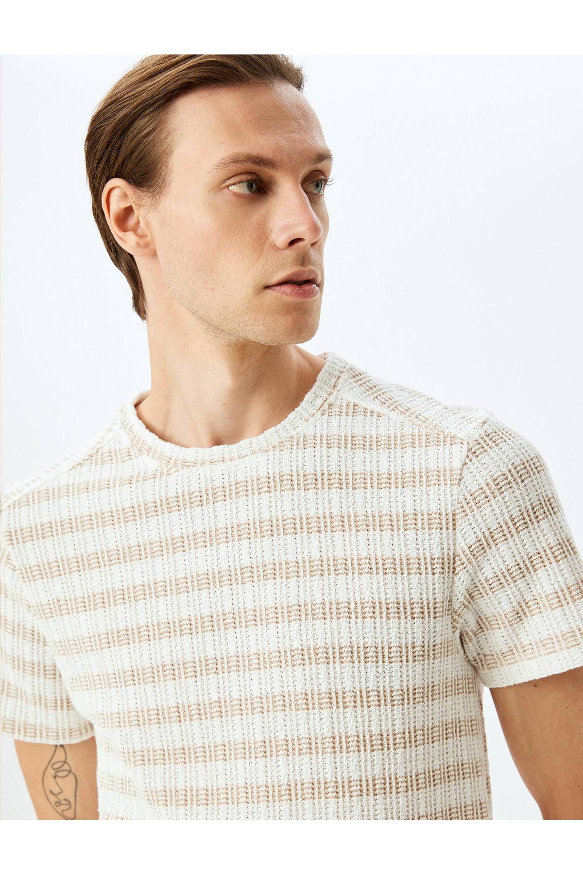 پنبه آستین کوتاه با هم مخلوط دوچرخه T -Shirt T -Shirt