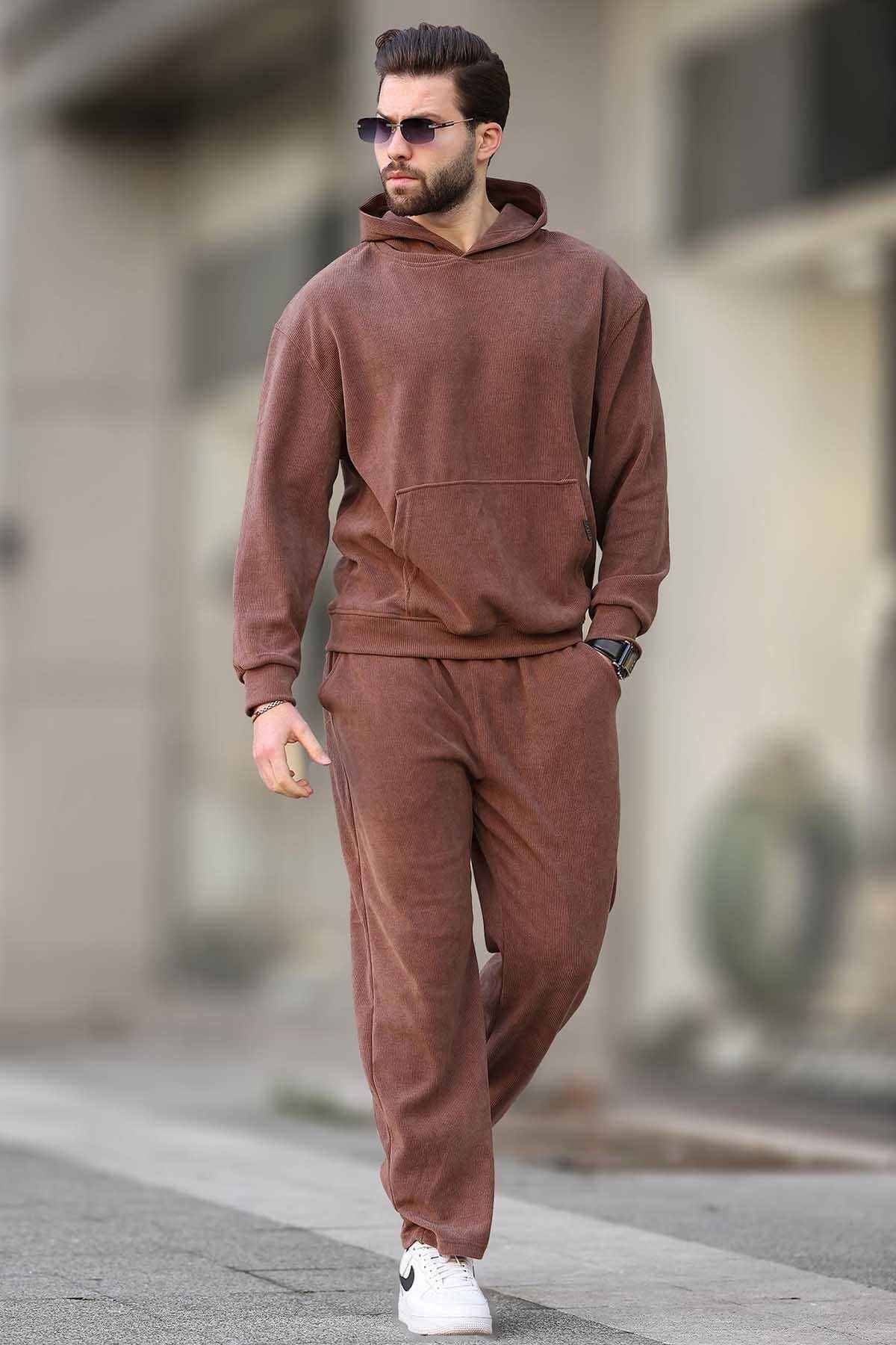 مجموعه لباس پیراهن مردانه بژ