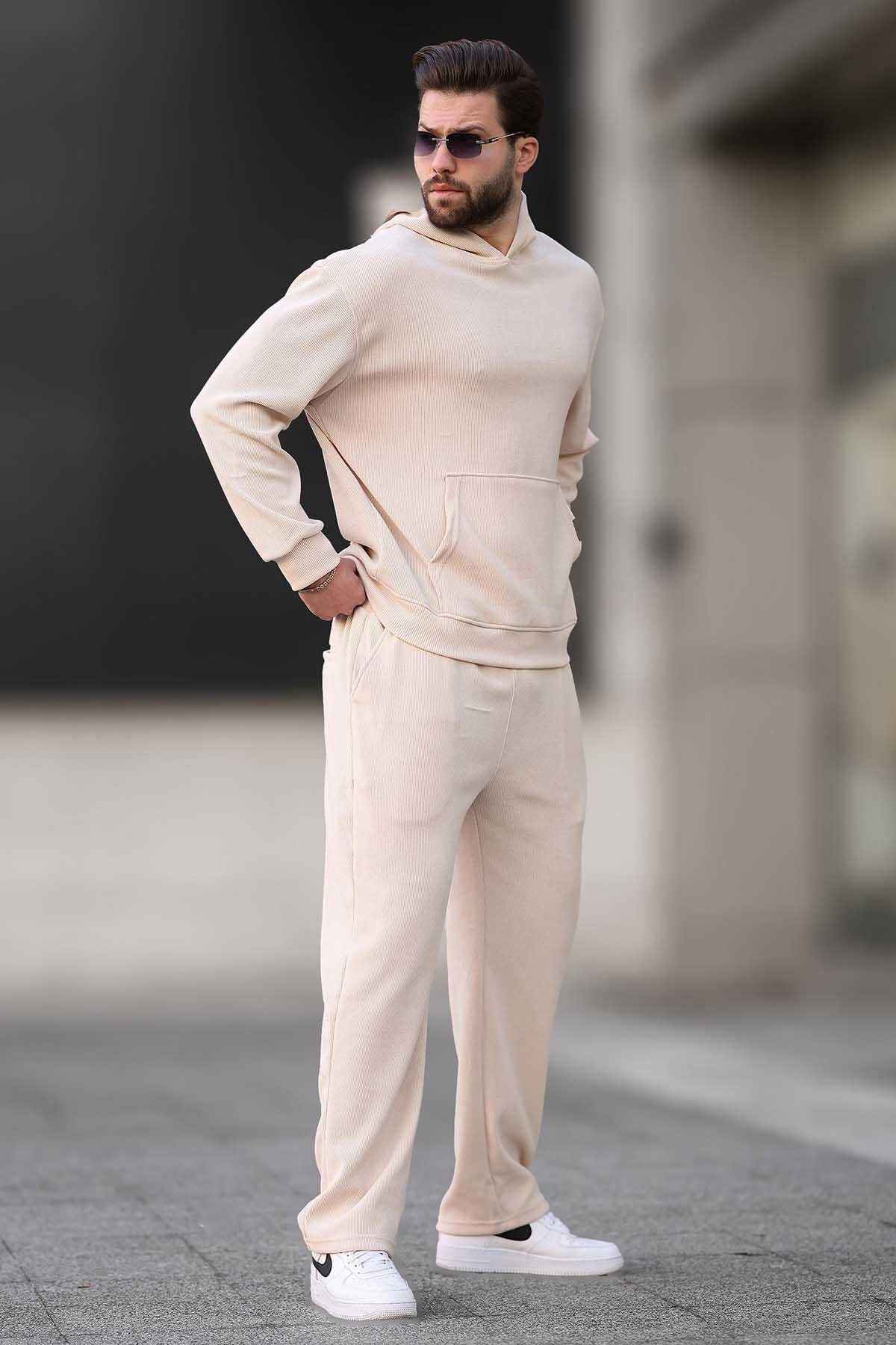 مجموعه لباس پیراهن مردانه بژ