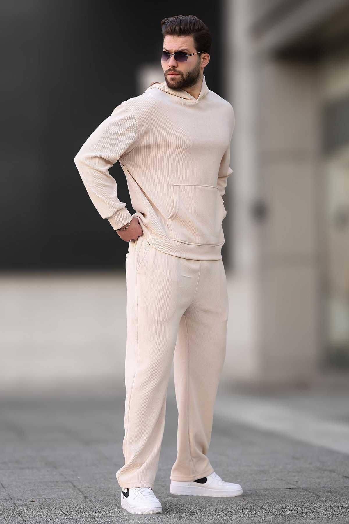 مجموعه لباس پیراهن مردانه بژ