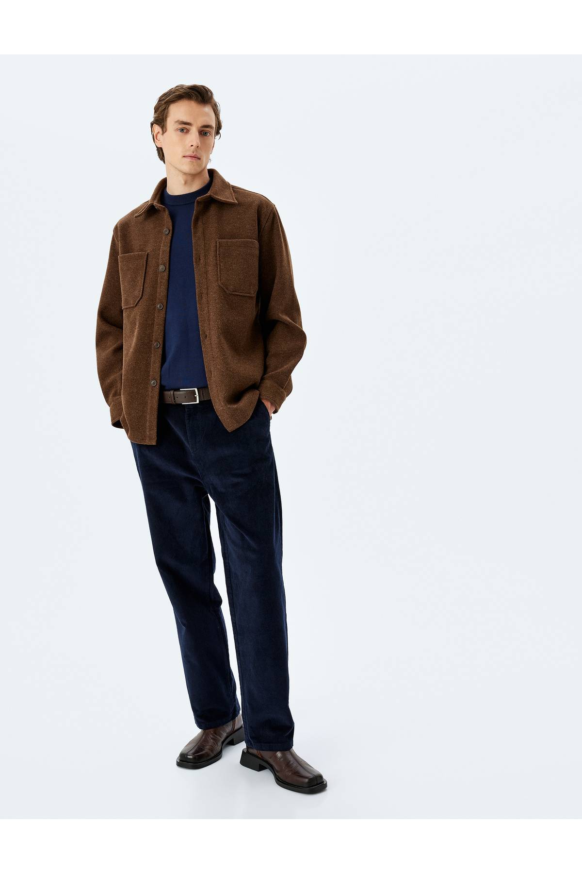 شلوار مخملی جیب جیب چونو مناسب بالون