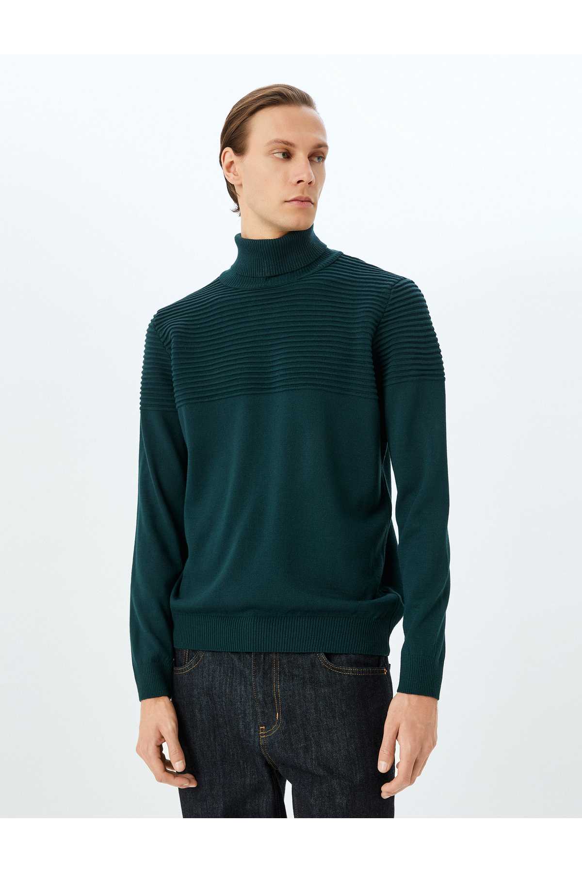 ژاکت بافتنی یقه خدمه