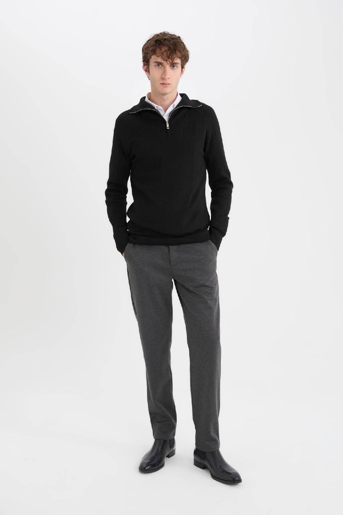 شلوار Jogger پایه صاف جیب ساده