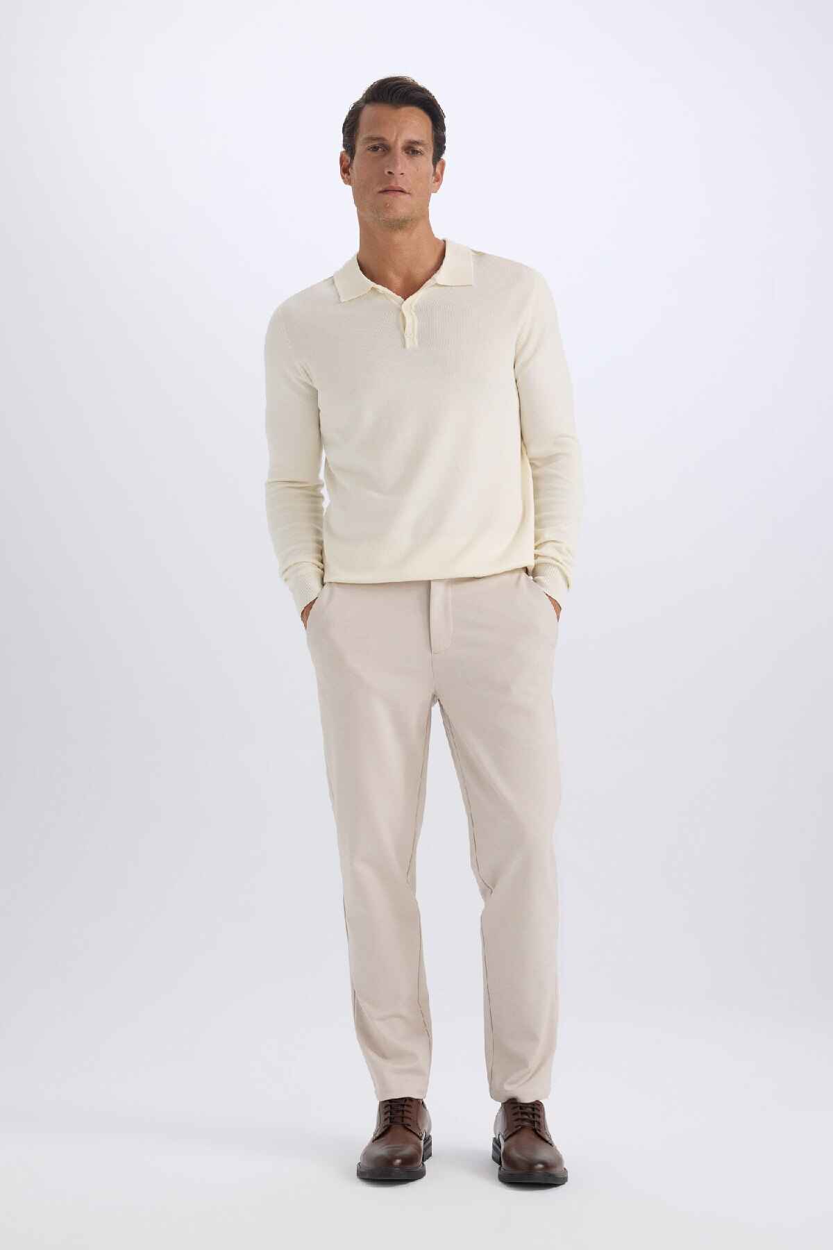 شلوار Jogger پایه صاف جیب ساده