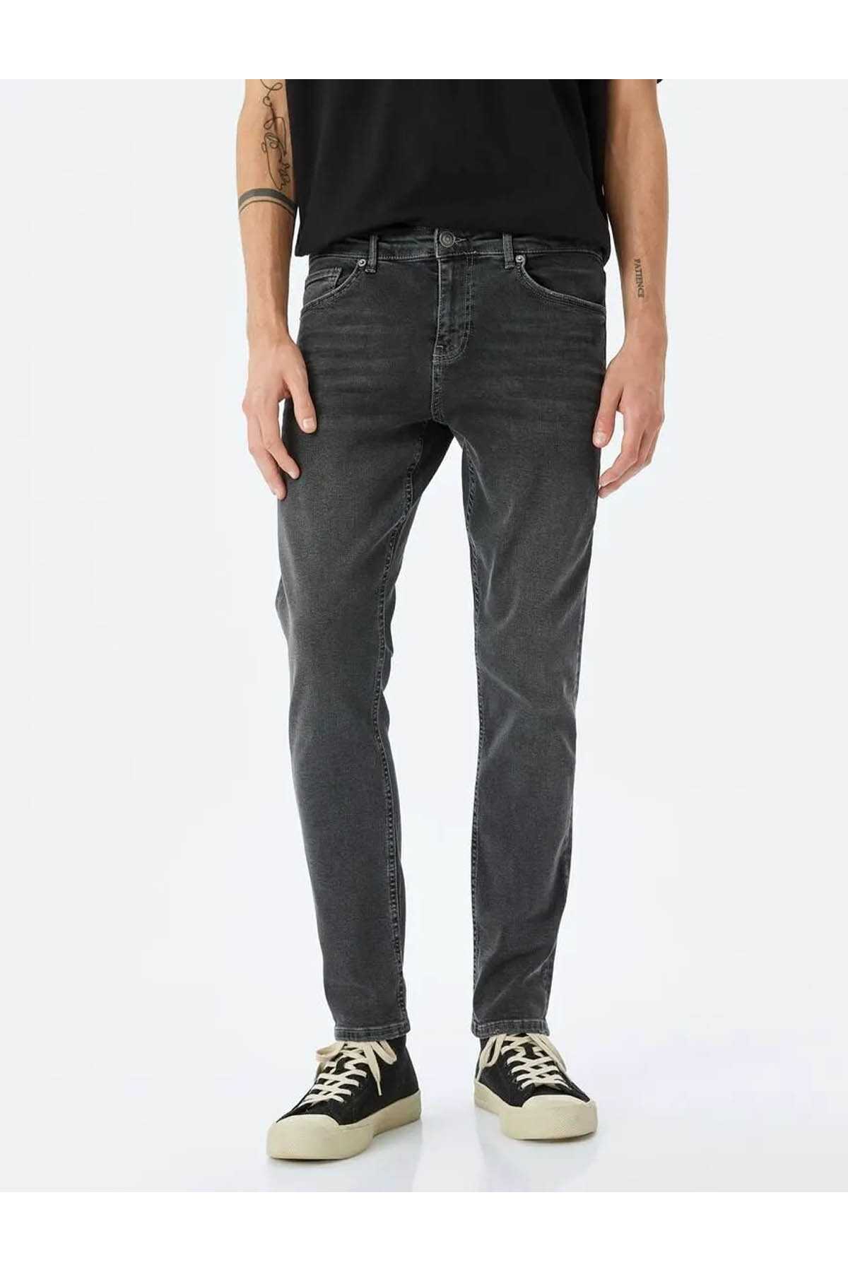 Slim Fit Brad Jean Antracite مردان شلوار جین 5SAM40027nd
