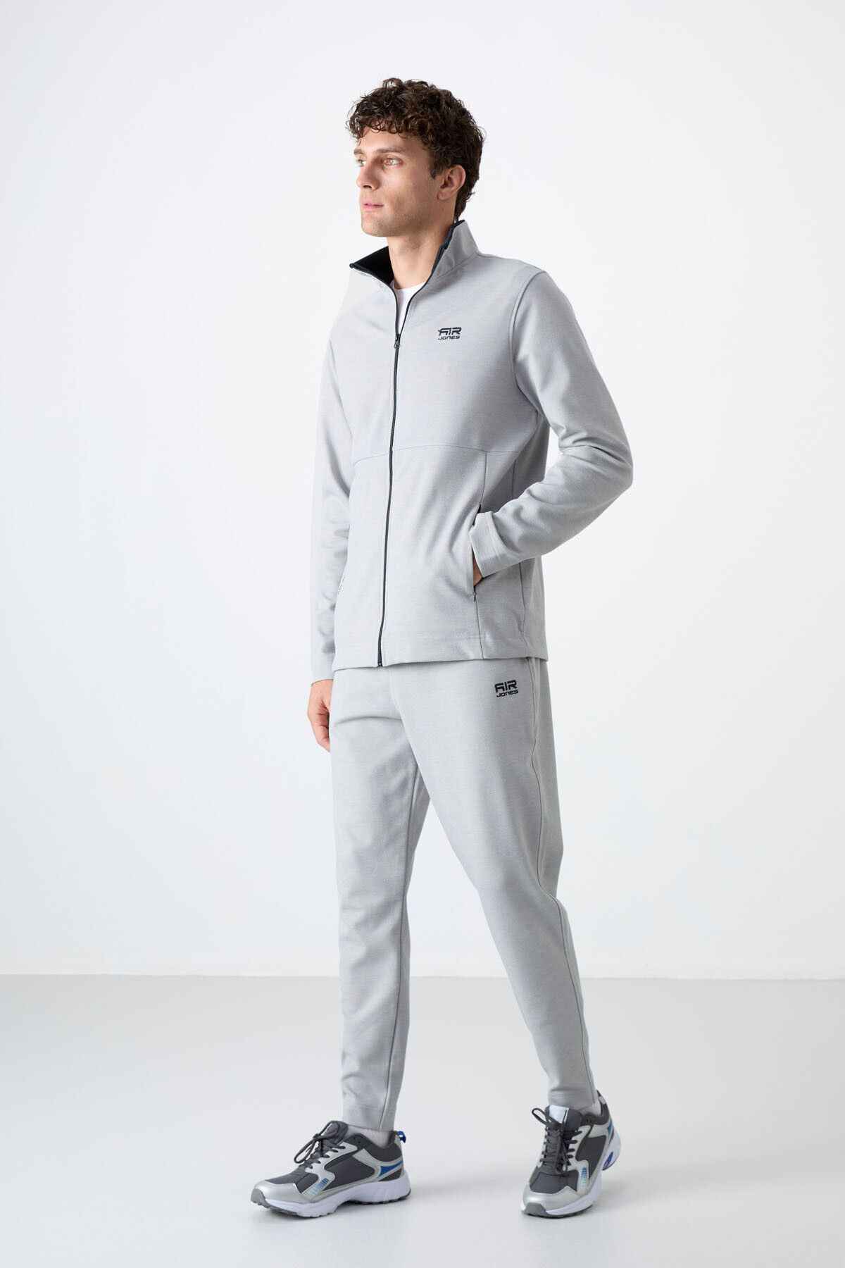 لباس ورزشی Carlos Navy Blue Standard Mold مردانه - 85209