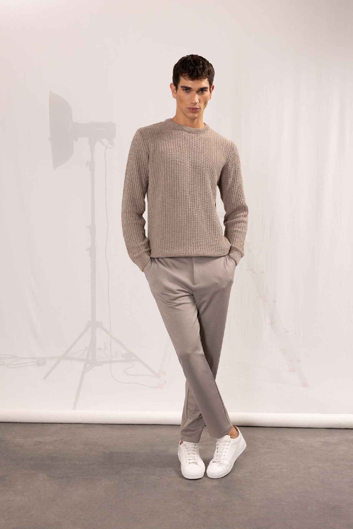 شلوار Jogger پایه صاف جیب ساده