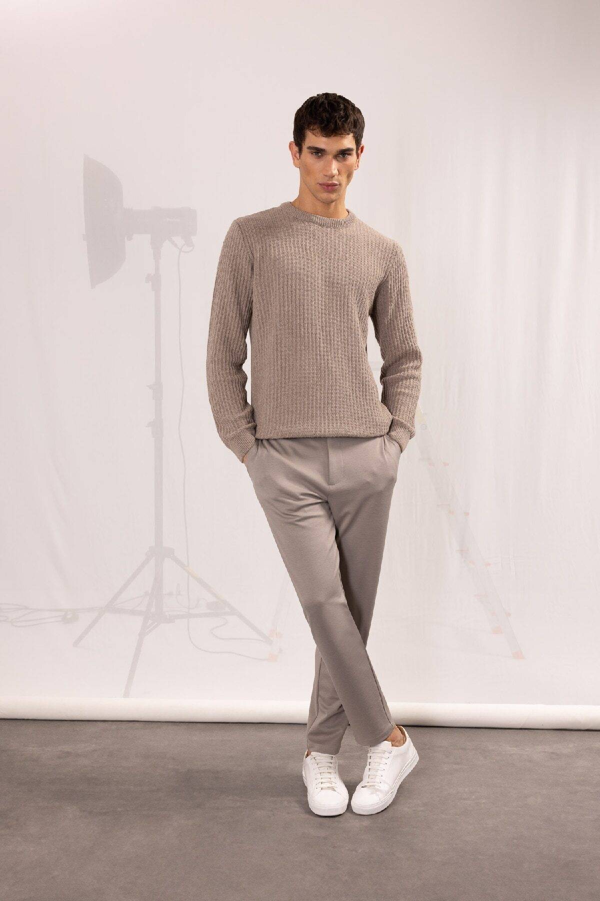 شلوار Jogger پایه صاف جیب ساده