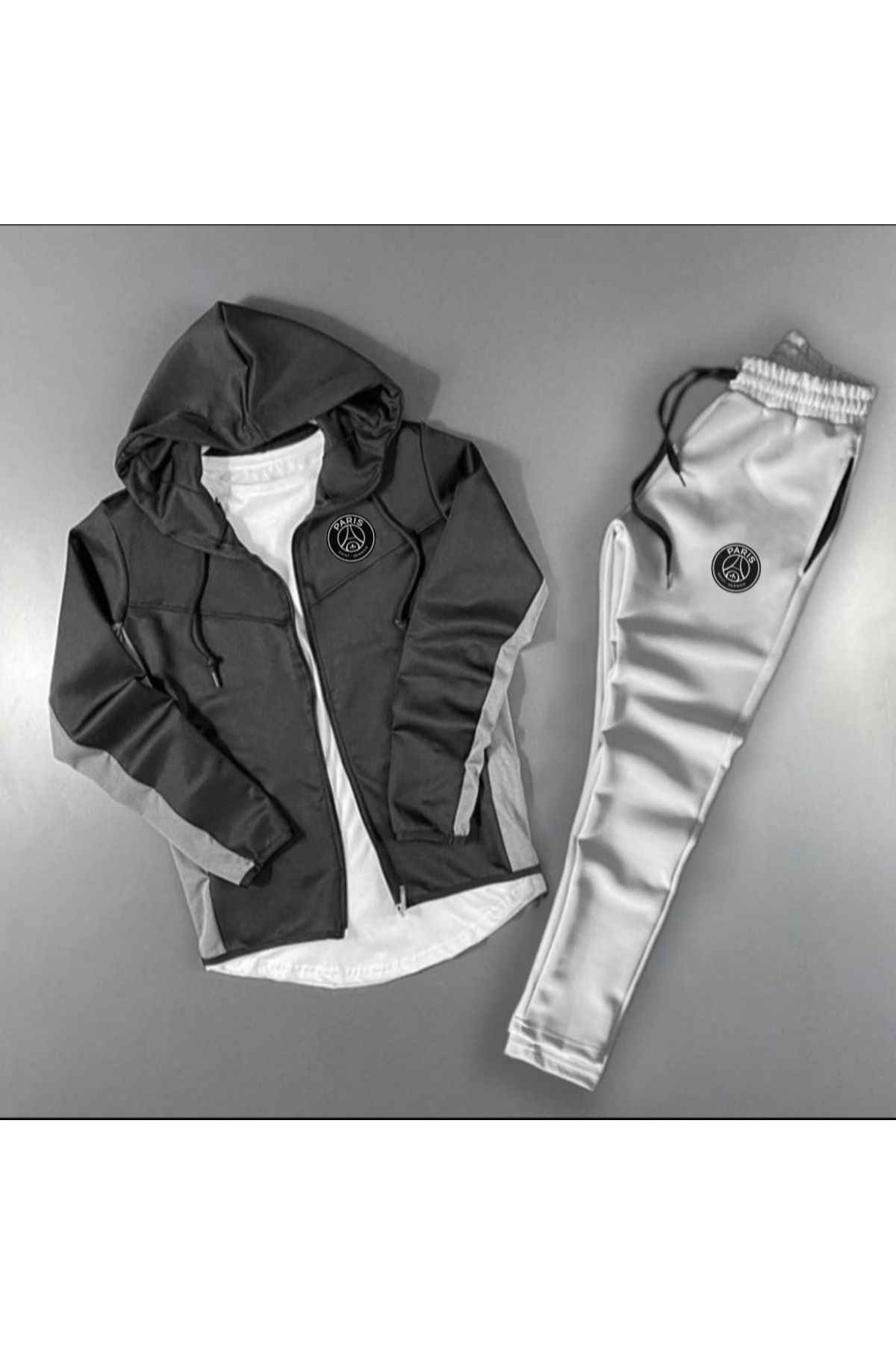 ست بالا و پایین پرینت زنانه-مردانه پاریس