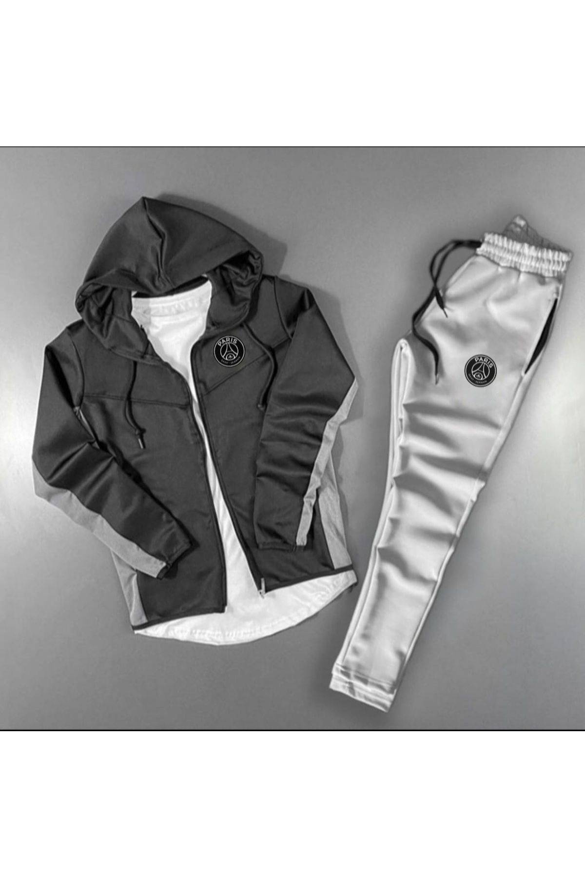 ست بالا و پایین پرینت زنانه-مردانه پاریس