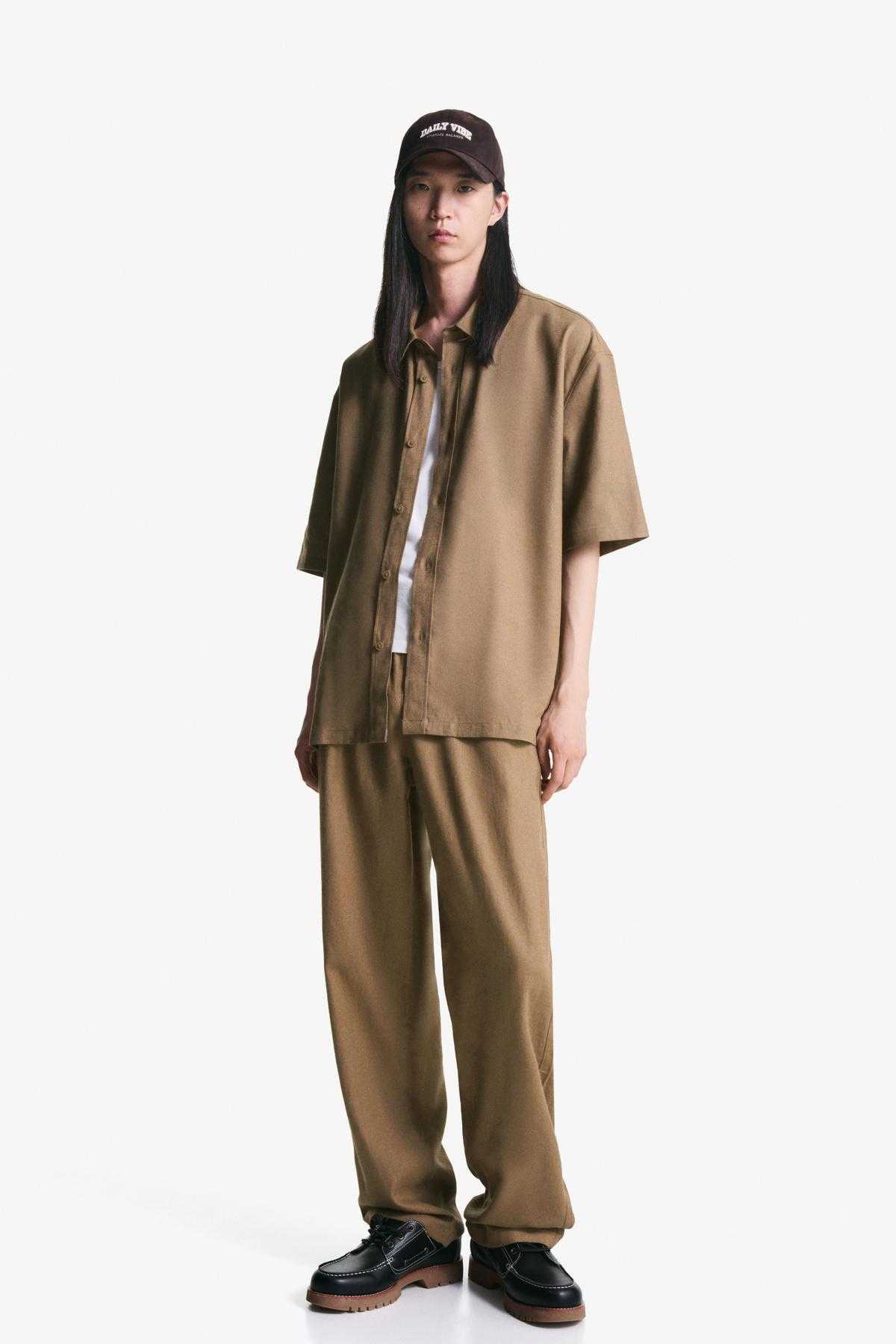 شلوار بزرگ جوگگر مخلوط لارن