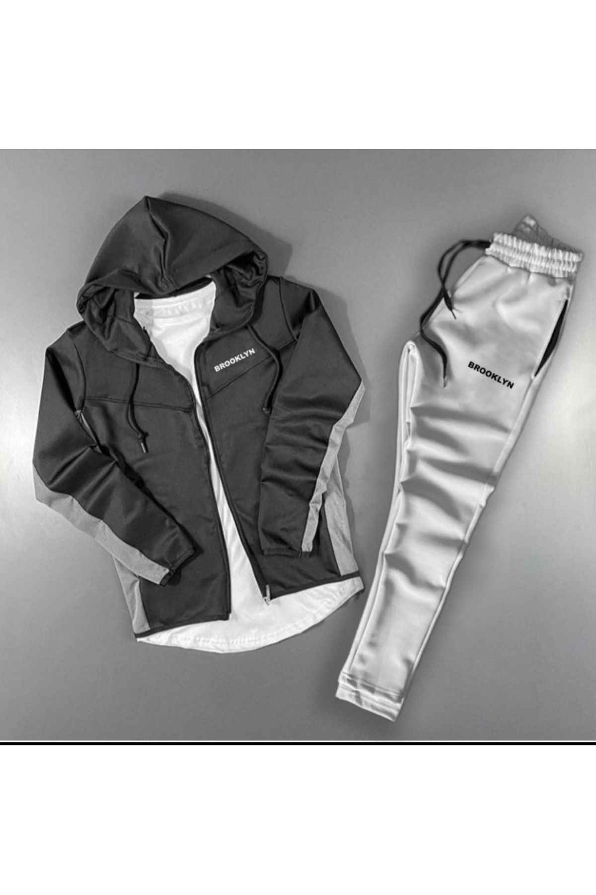 ست بالا و پایین پرینت زنانه-مردانه پاریس