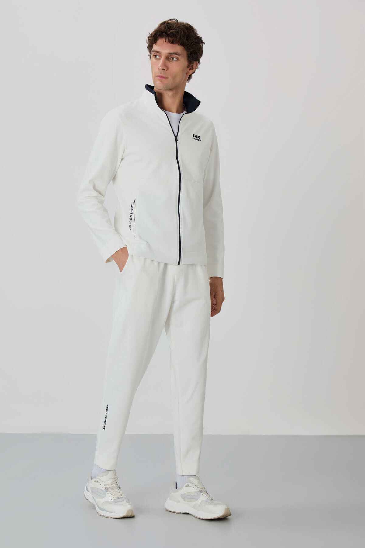 لباس ورزشی Carlos Navy Blue Standard Mold مردانه - 85209